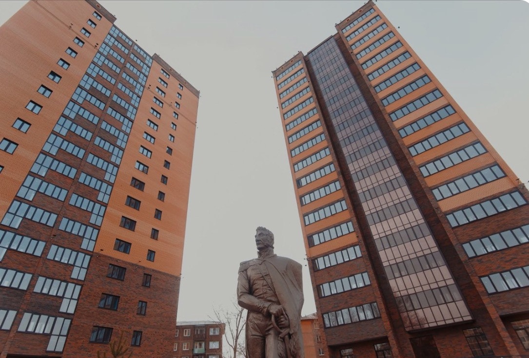 ЖК «Багратионовск Сити» (г. Багратионовск) — благоустройство двора и придомовая территория, застройщик ГК «Багратион», фото 2